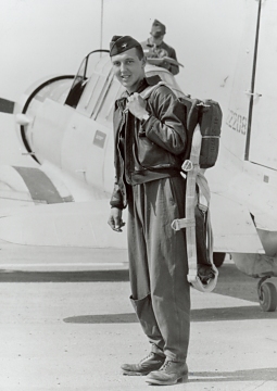 Neil in Air Force, 1943